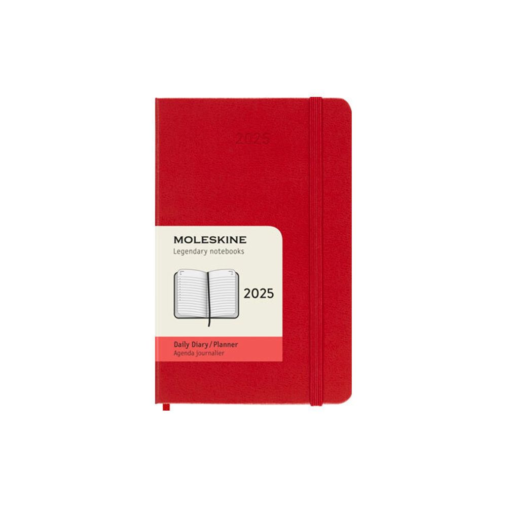 Ежедневник Moleskine Classic Daily Pocket красный (DHF212DC2)
