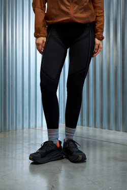 Леггинсы Nothomme Blue Ridge Women's Seamless Hiking Pants "Black Gray"