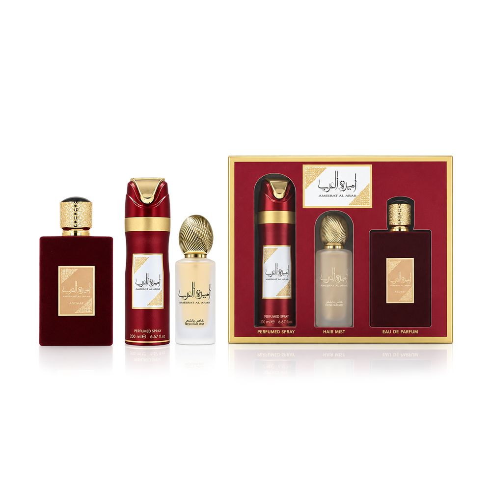 Lattafa Ameerat Al Arab EDP 100 ml + DEO VAPO 200 ml + Hair Mist 50 ml (woman) 1 pcs
