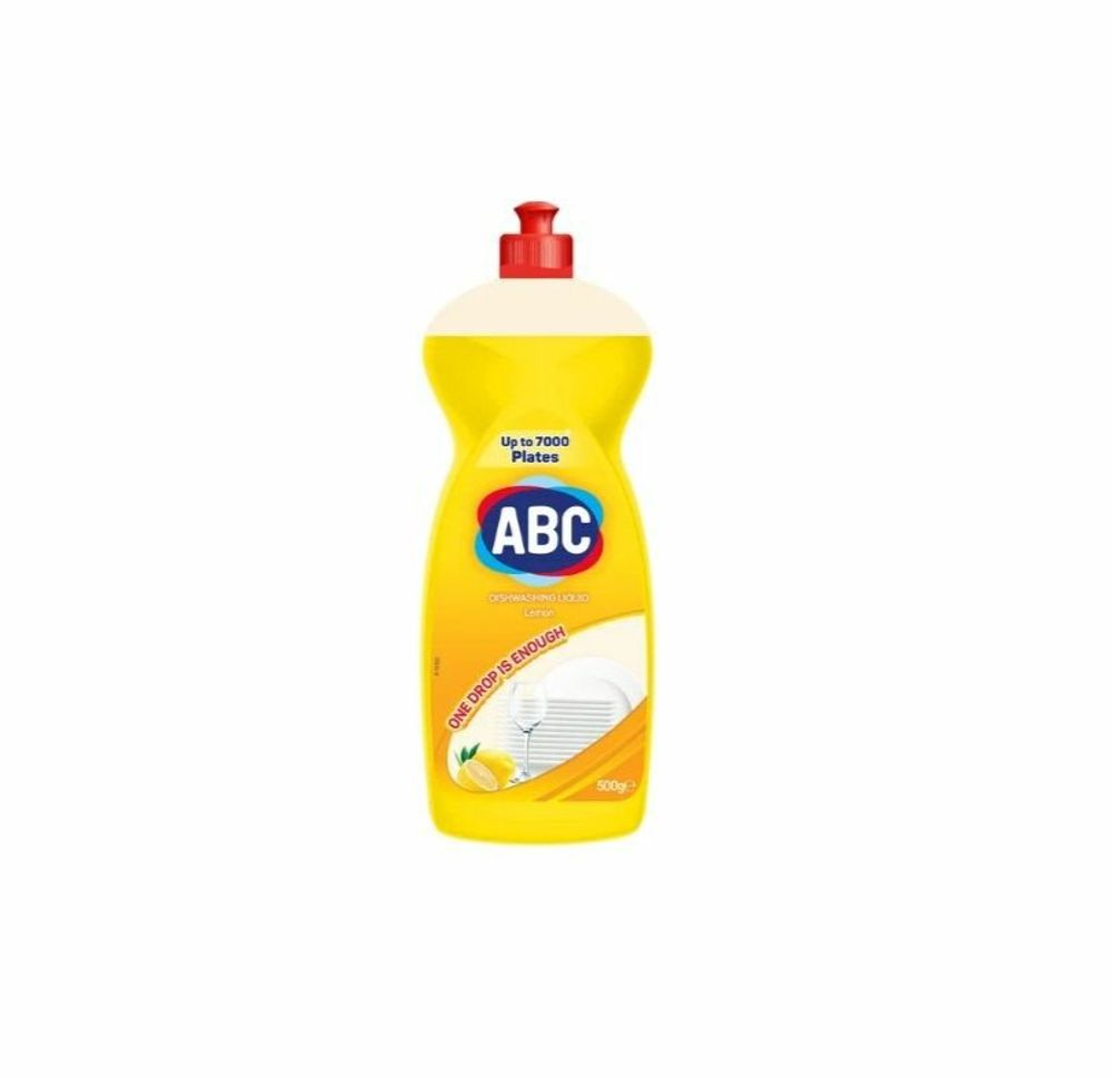 Гель для мытья посуды ABC лимон 400гр