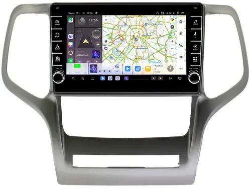 Магнитола для Jeep Grand Cherokee WK2 2010-2013 - Kuberg OL-9254 (кнопки и крутилки) Android 13, Быстрая, CarPlay, 4G SIM-слот