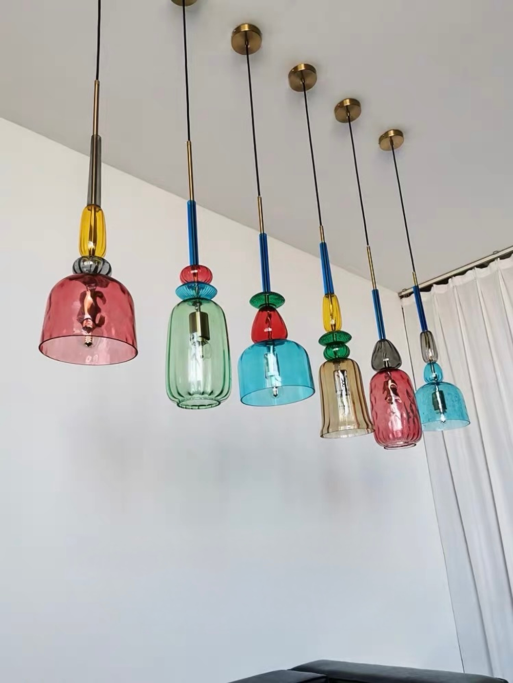 Pendant design lamp Flauti by Giopato & Coombes