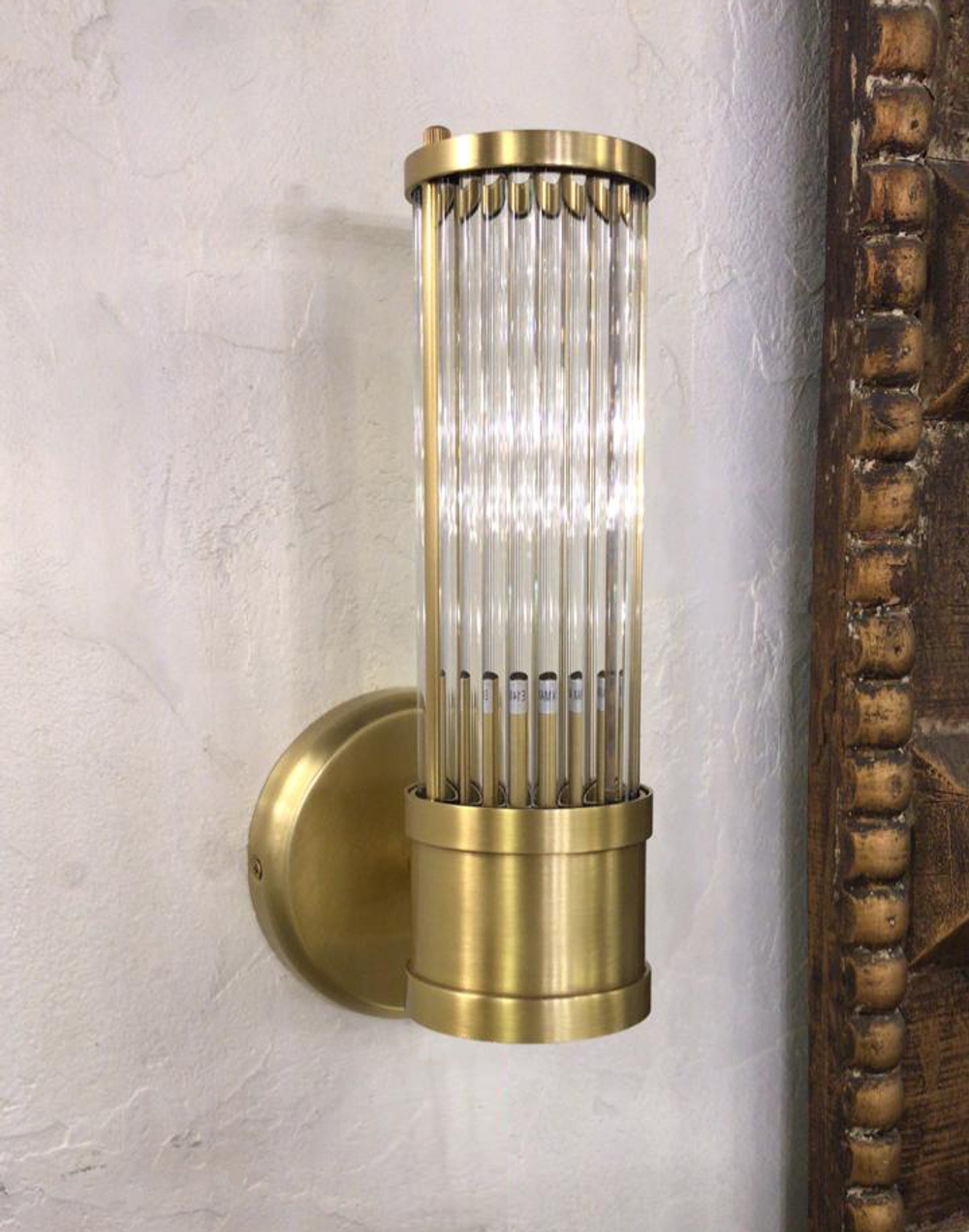 Настенный светильник Allen 7001 brass