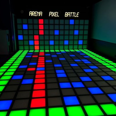 Интерактивный светодиодный пол «Арена Pixel battle» 364шт максимальная комплектация 33 кв. м.
