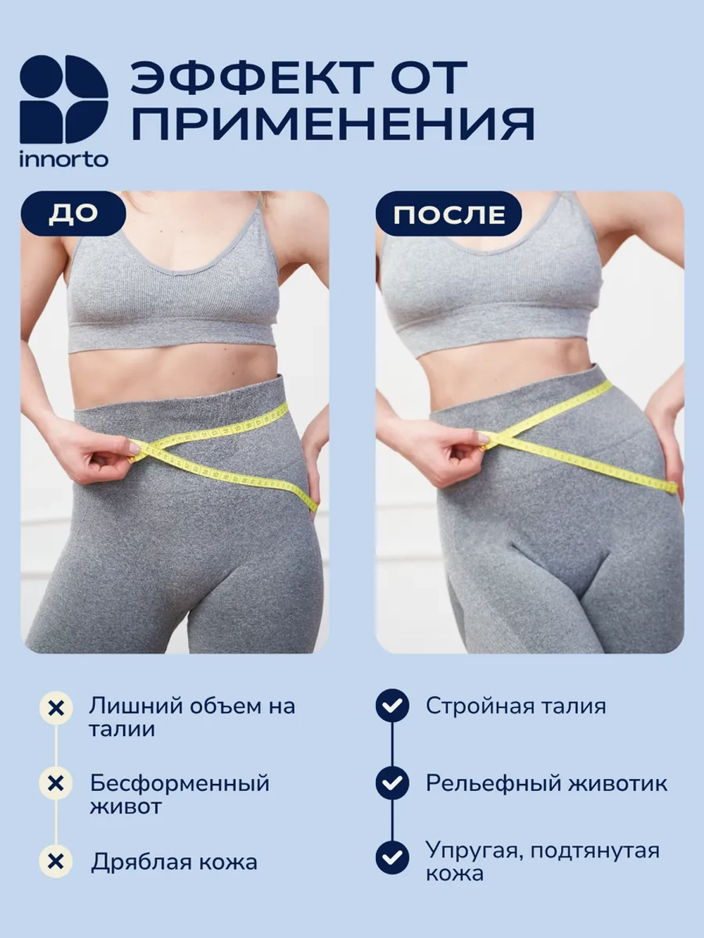 Пояс для похудения живота и боков с эффектом сауны