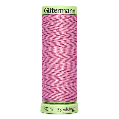 Нить Top Stitch 30/30 м для декоративной отстрочки, Gutermann, 663 т.розовый
