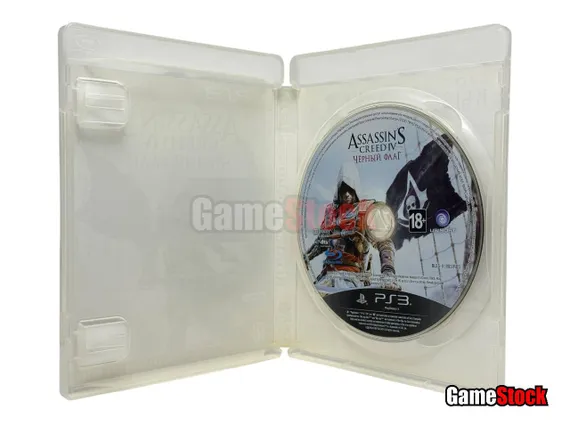 PS3 Assassin's Creed IV: Black Flag / Черный Флаг (Б/У, Полностью на русском языке, BLES-01883)