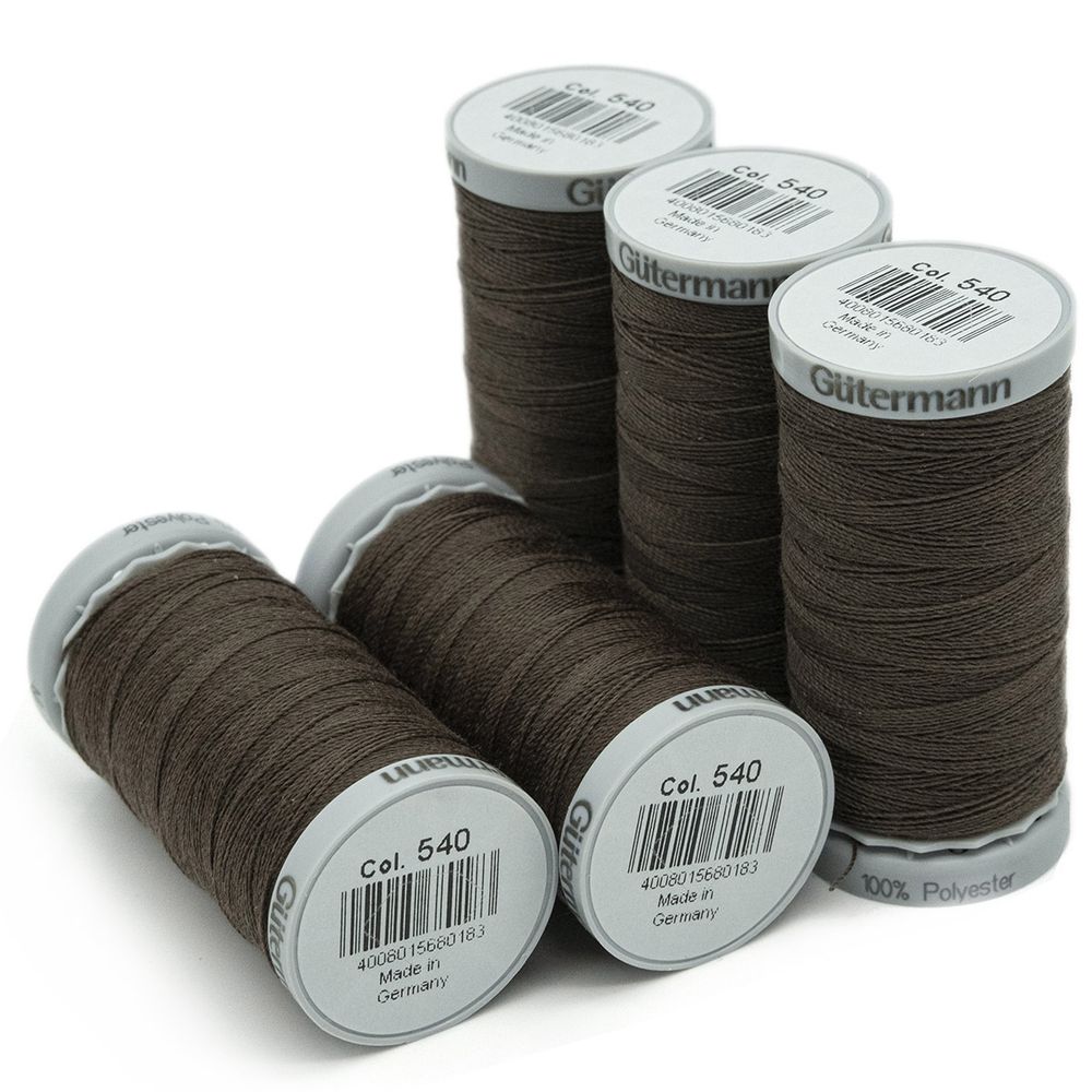 Нитки суперкрепкие Gutermann Extra Strong M782 №40 (100 метров), 5 кат. | 540 молочный шоколад