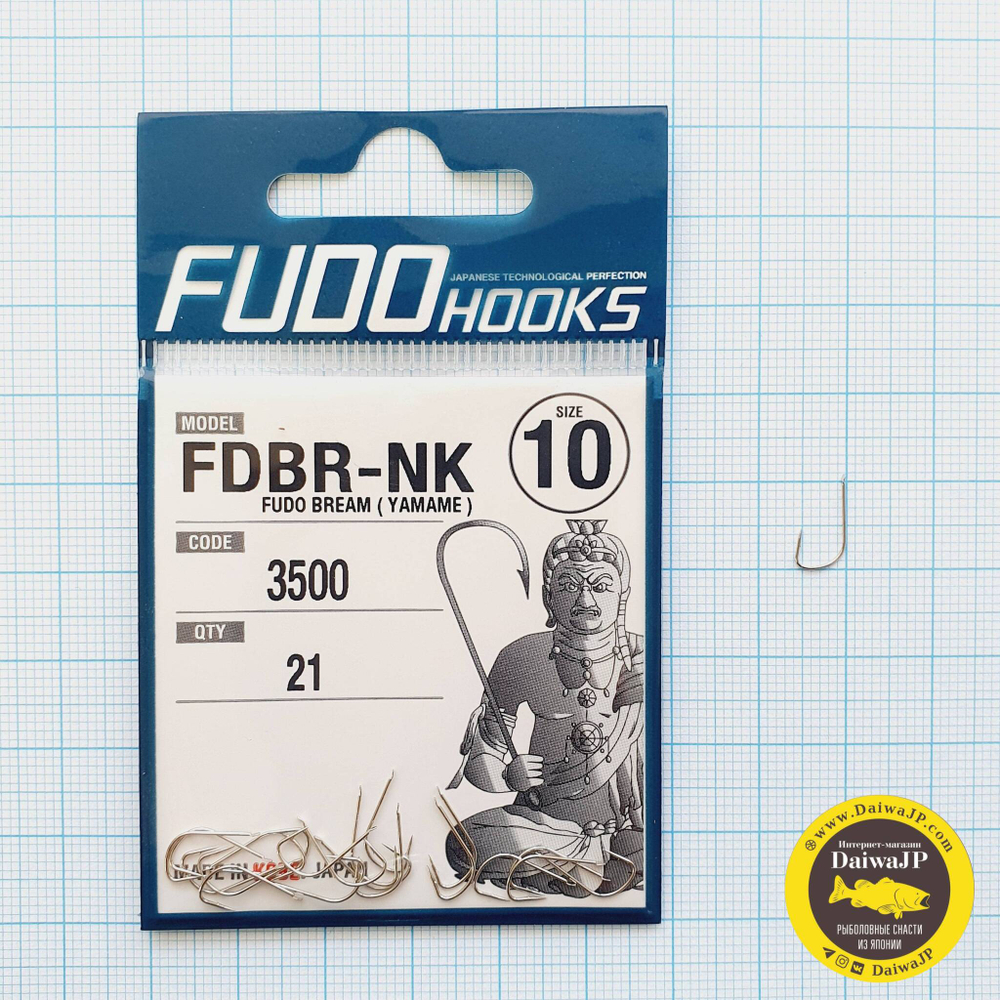 Крючки FUDO FDBR #10 NK