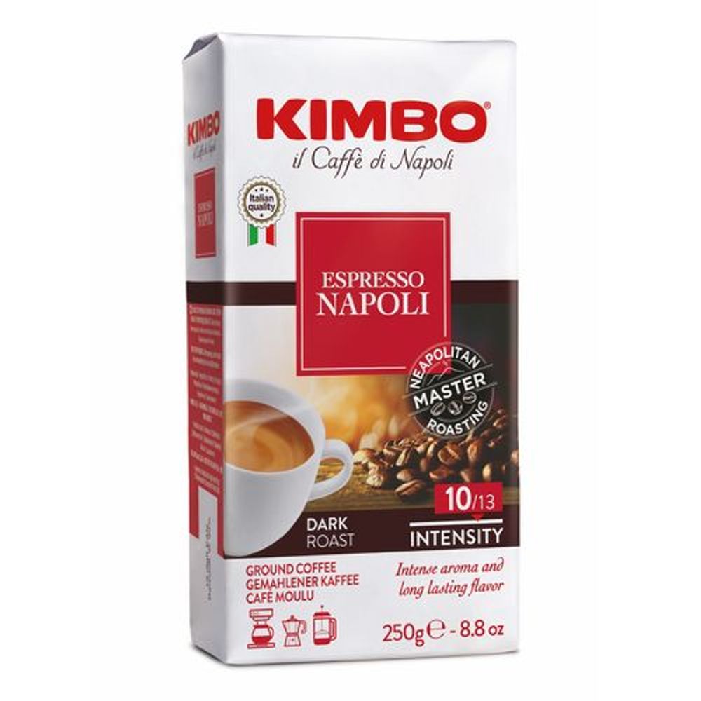 Кофе Кимбо Эспрессо Наполетано молотый 250г, шт