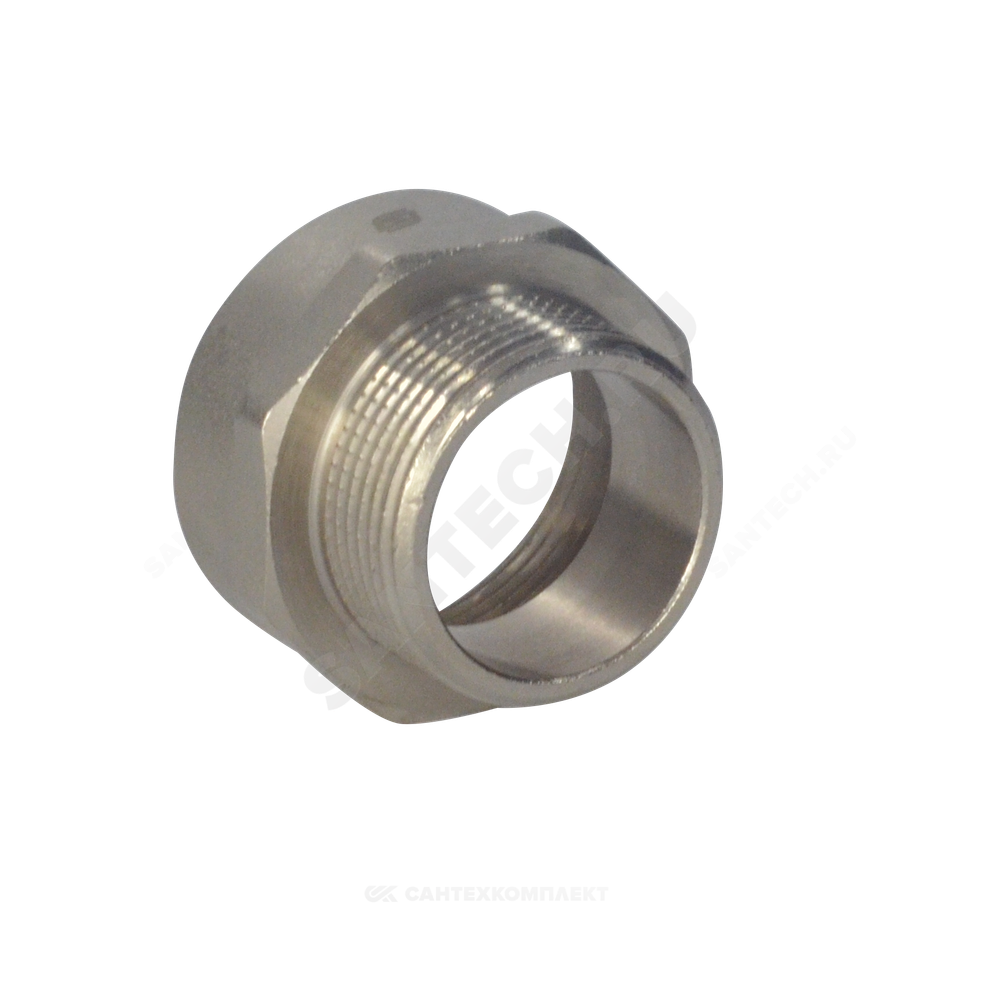 Переход латунь никель Ду 50х25 (1"х2") ВР/НР SantechSystems