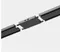 Соединитель прямой  IT09-9028 black Italline