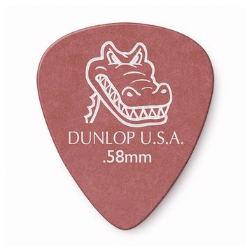 Медиаторы, 72шт, 0,58мм, Dunlop 417R.58 Gator Grip
