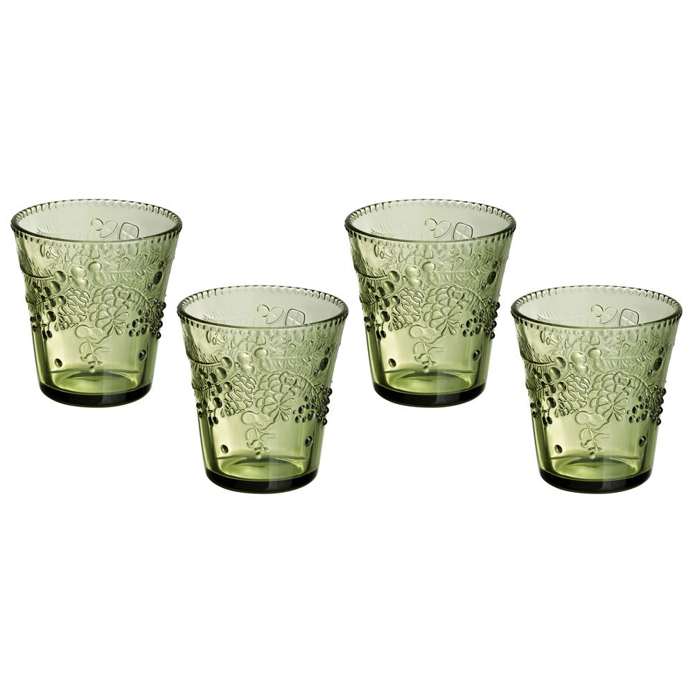 НАБОР СТАКАНОВ "CELEBRATION" GREEN, 4 ШТ/280 МЛ