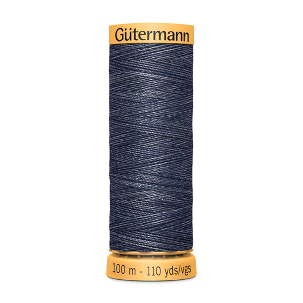 Нитки для штопки джинсов Gutermann Jeans (100 метров), 5 кат. | 5397 джинсовый