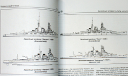 Линейные крейсера типа "Конго" 1909-1945 гг. "Конго", "Хией", "Харуна" и "Кирисима"