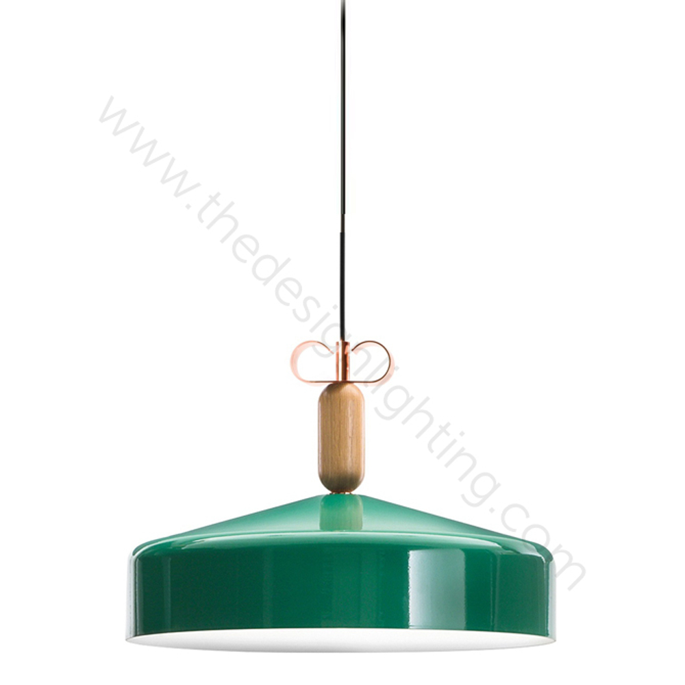 Pendant design lamp  Bon Ton N2C1 by YUUE Design Studio (Green)