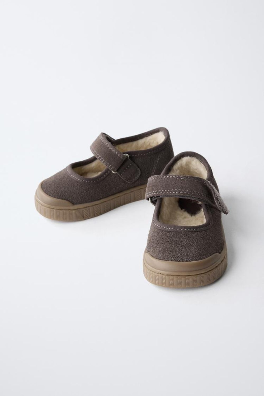 ZARA КОЖАНЫЕ BAREFOOT-КРОССОВКИ, ШОКОЛАДНЫЙ