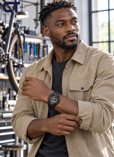 CASIO GA-B010-1A G-SHOCK мужские наручные часы — Tough Solar, Bluetooth и шагомер в ударопрочном корпусе