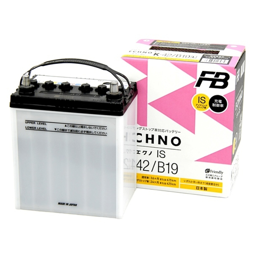 Аккумулятор FB ECHNO IS K-42/B19L, 33Ah, 380A, 185x125x227 K42B19L