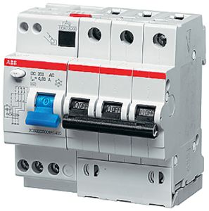 Выключатель автоматический дифференциального тока  2CSR253001R1254  DS203 AC-C25/0.03  ABB