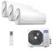 Мультисплит система на 3 комнаты Midea MSFA2-09N8D6-I x 3 / M3OG-21HFN8-Q1