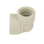Угольник PP-R комбинированный серый Дн 20х1/2" ВР VALFEX 10125020Г