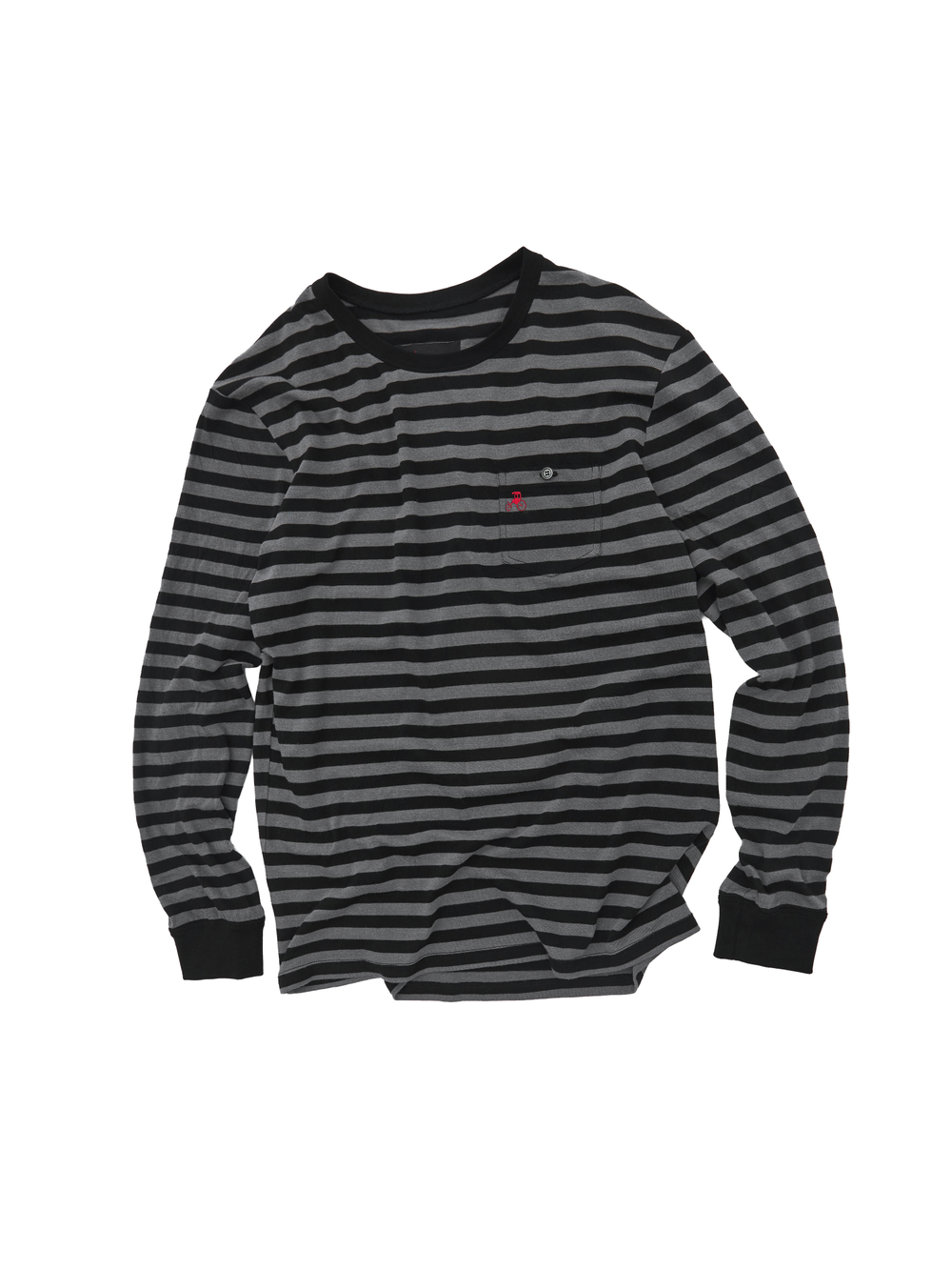 STRIPE L/S TEE