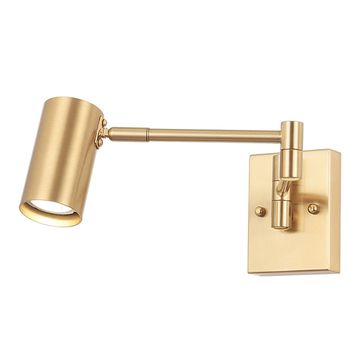 Настенный светильник 1*GU10 Felix AP1 Brass латунь Crystal Lux