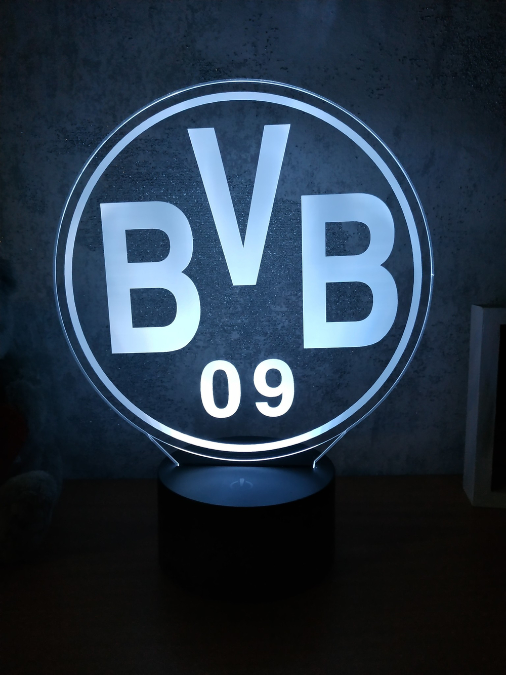 3Д-светильник "Боруссия-Дортмунд" (Borussia Dortmund )