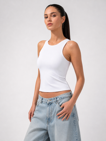 Shirt Hillary, White