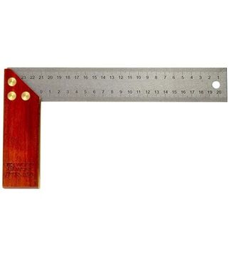 Угольник WOODWORK 250 мм, с деревянной базой PTR-250