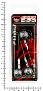 Джиг некрашеный Stinger Eye Jig, крючок Vido Craft VD-079 10/0 (3шт/уп)