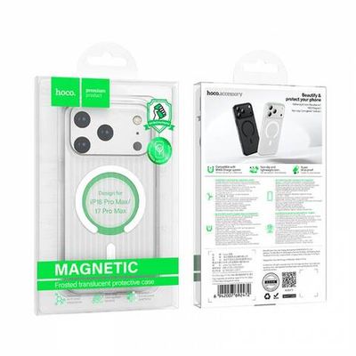 Чехол Hoco IP 18 PRO/17 PRO F01 (white)