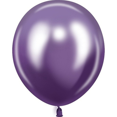 Воздушные шары с гелием и обработкой Chrome Violet Хром Фиолетовый 512 12"/30см