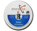 Пули SPOTON DOME 4,5 мм, 0,67 грамм, 250 штук