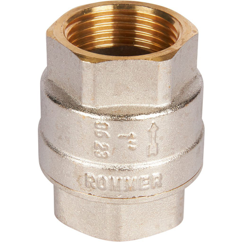 Клапан обратный ROMMER 1  (с метал. седлом)  4835