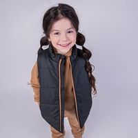 Жилет стеганый "Уголь"