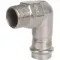 Угол ROMMER ВПр-НР 22х3/4" нержавеющая сталь 37985