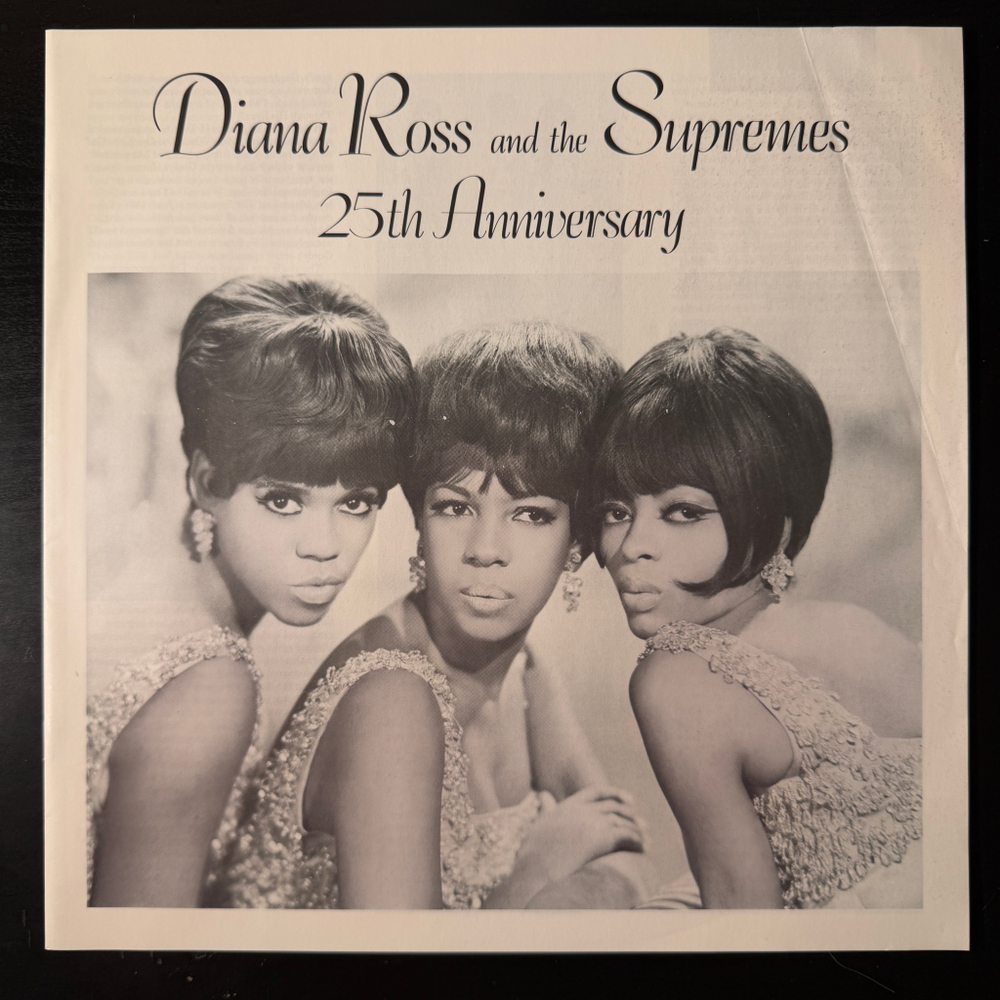 Diana Ross And The Supremes ‎– 25th Anniversary 3LP (Германия 1986г.)