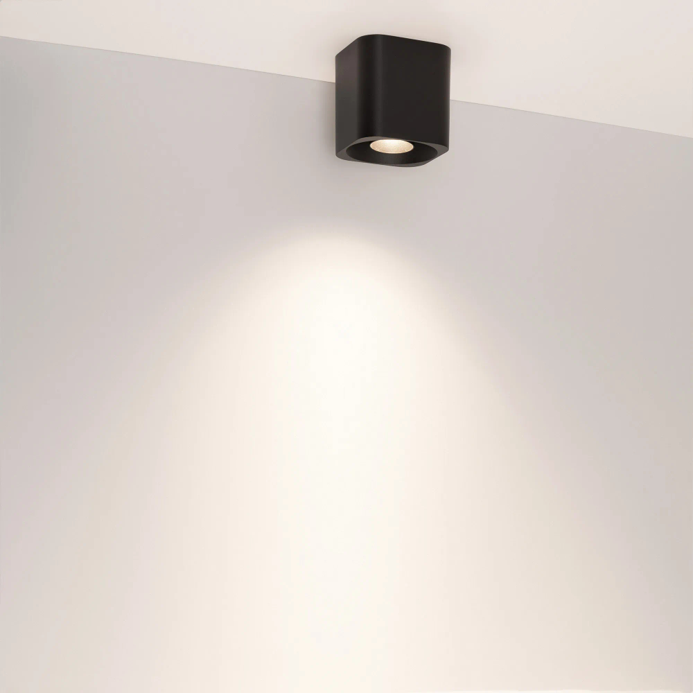 Светильник SP-ACENTO-S95x95-10W Day4000 (BK, 20-45 deg, 230V) (Arlight, IP20 Металл, 5 лет) 055750