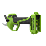 Секатор аккумуляторный Greenworks PR24320, 24V, 32 мм, c 1 х АКБ 4 Ач и ЗУ (PR24320UB)