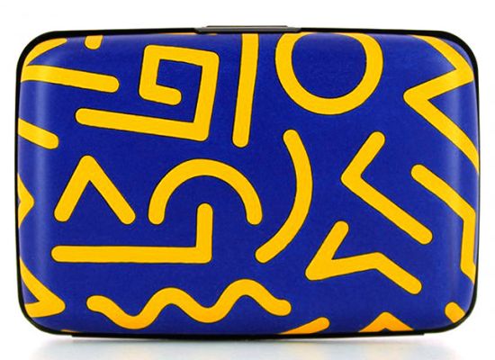 Кошелек алюминиевый Smart Case Зигзаг
