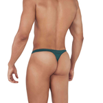 Зеленые мужские трусы-тонги с пряжками Flashing Thong (Размер: M) (Цвет: зеленый)