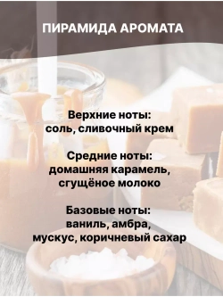Отдушка Солёная карамель 50 гр