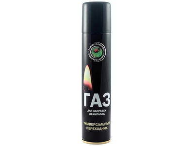 Газ для заправки зажигалок (continent comfort), 145мл