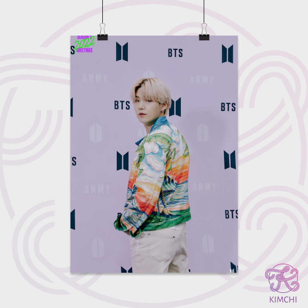 Постер А4 - BTS - Season's Greeting 2022