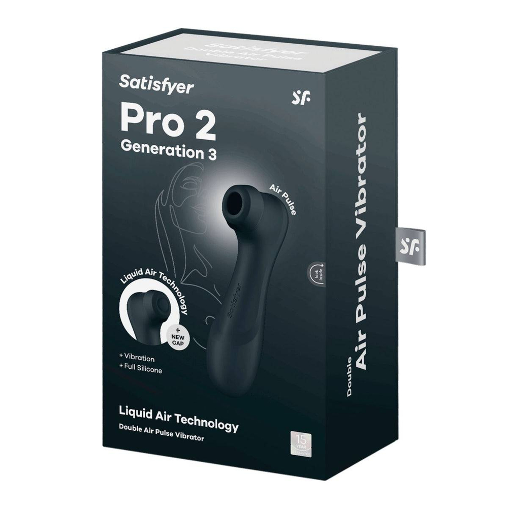Satisfyer Pro 2 Generation 3 with Liquid Air Technology Вакуумно-волновой массажер