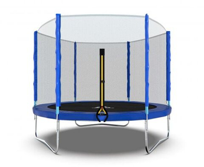 Батут Trampoline 8фут (244см) с внешн. сеткой, до 120кг + лест.
