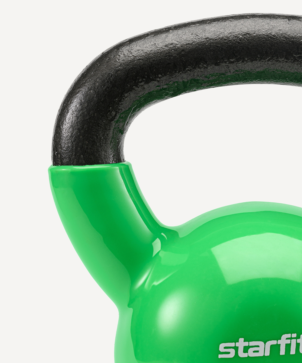 Гиря виниловая STARFIT DB-401, 8 кг, зеленый